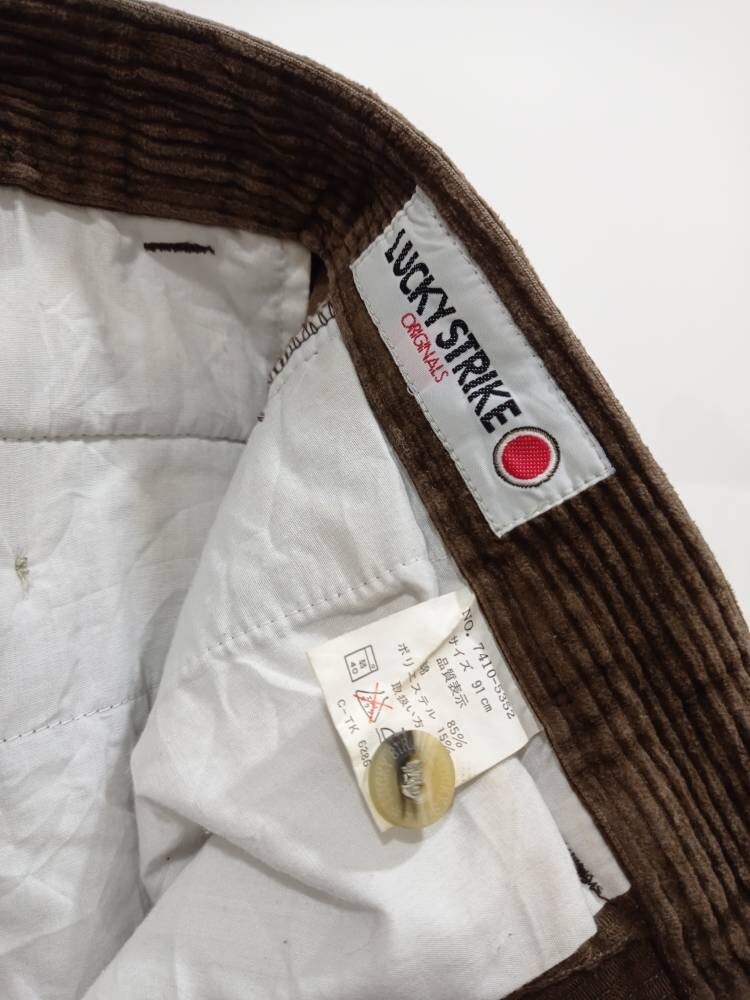 vintage LUCKY STRIKE original coduroy cx