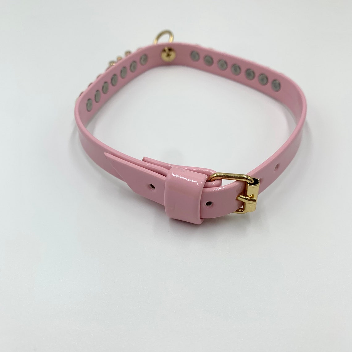Pink Dog Collar / Girl Dog Collar / Small Dog Collar / Pearls Etsy