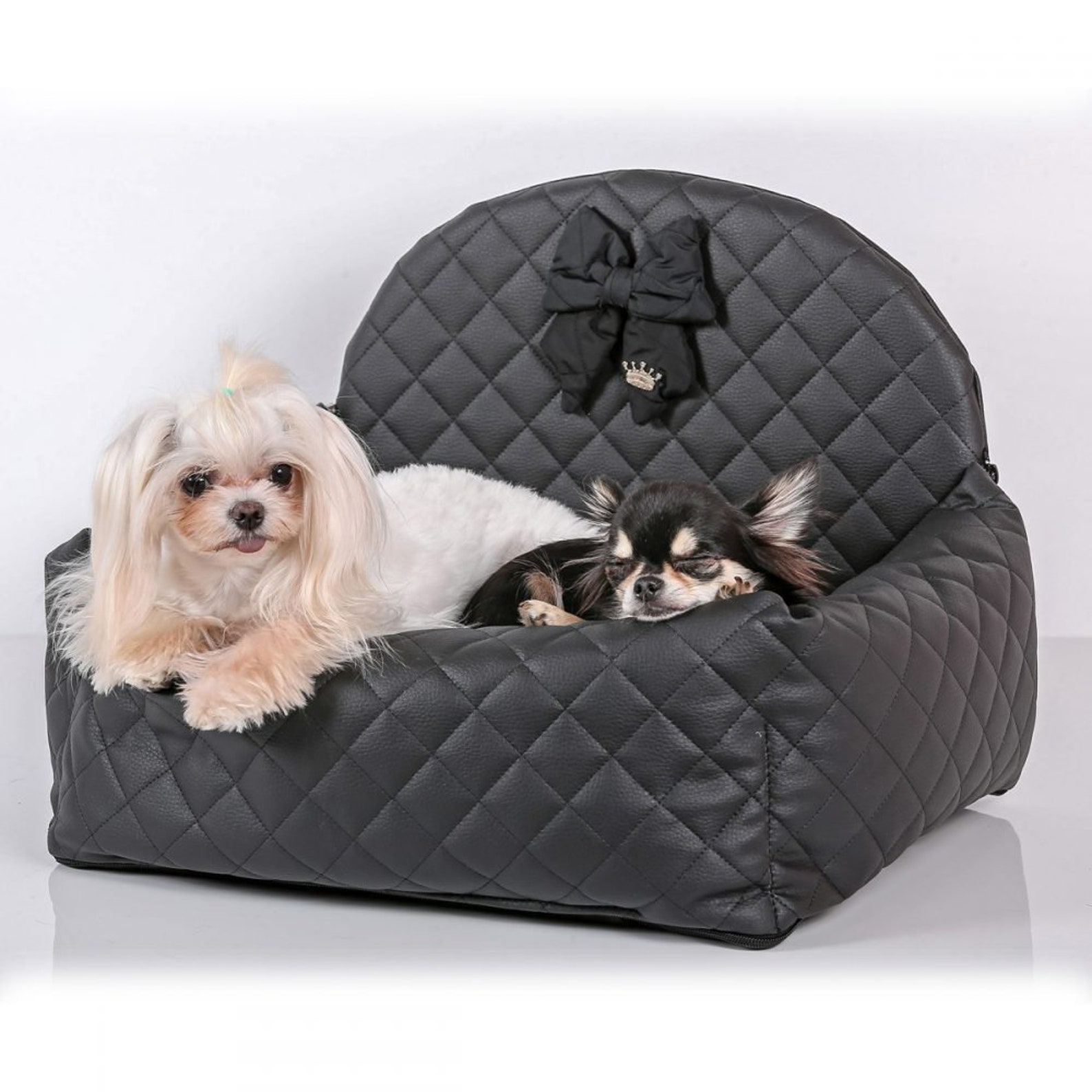 Dog Car Seat Bed / Small Dog Bed / Luxury Dog Bed / Prince and Etsy