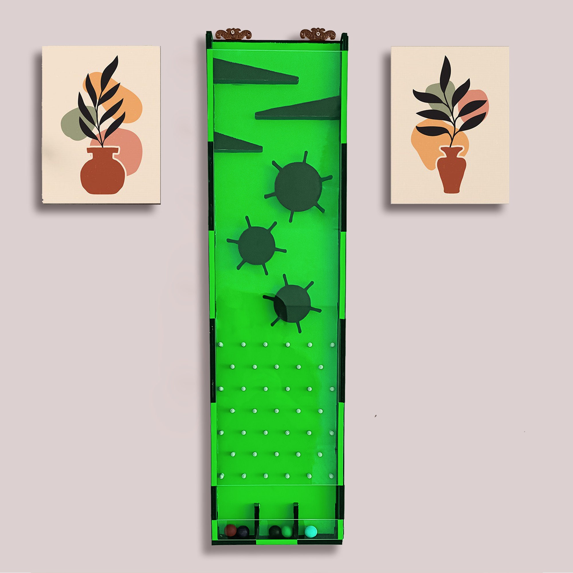 Wall Mounted Plinko Game Plinko Board Game Lighted Plinko Wall Games ...