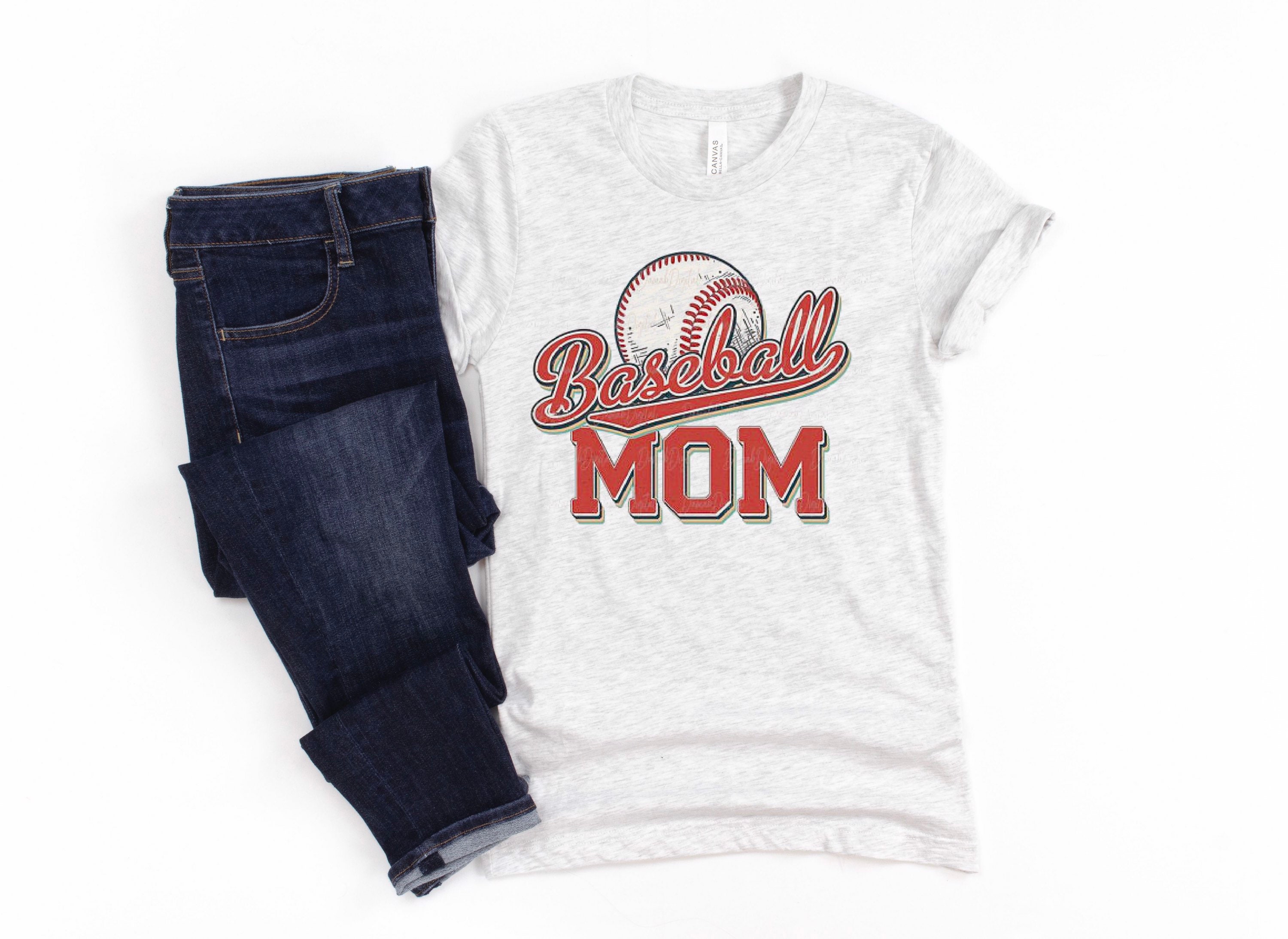 Baseball Mom Sublimation Transfer Etsy