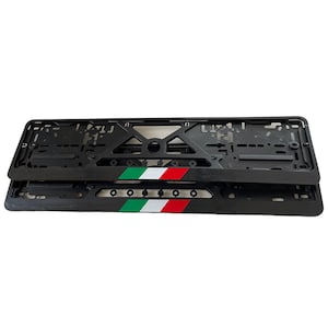 Europe Standard License Plate Frame Fits Fiat 500 Model