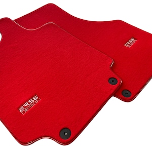 Floor Mats For Audi R8 2007-2015 ER56 Design Red / Dark Blue / Beige / Gray / Black / Blue Color Tailored Carpets