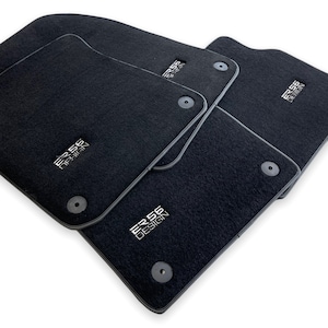 Floor Mats For Audi All Models 1990-2022 A1 / A2 / A3 / A4 / A5 / A6 / A7 / A8 / Q2 / Q3 / Q5 / Q7 / Q8 / TT / Colors : Black / Gray
