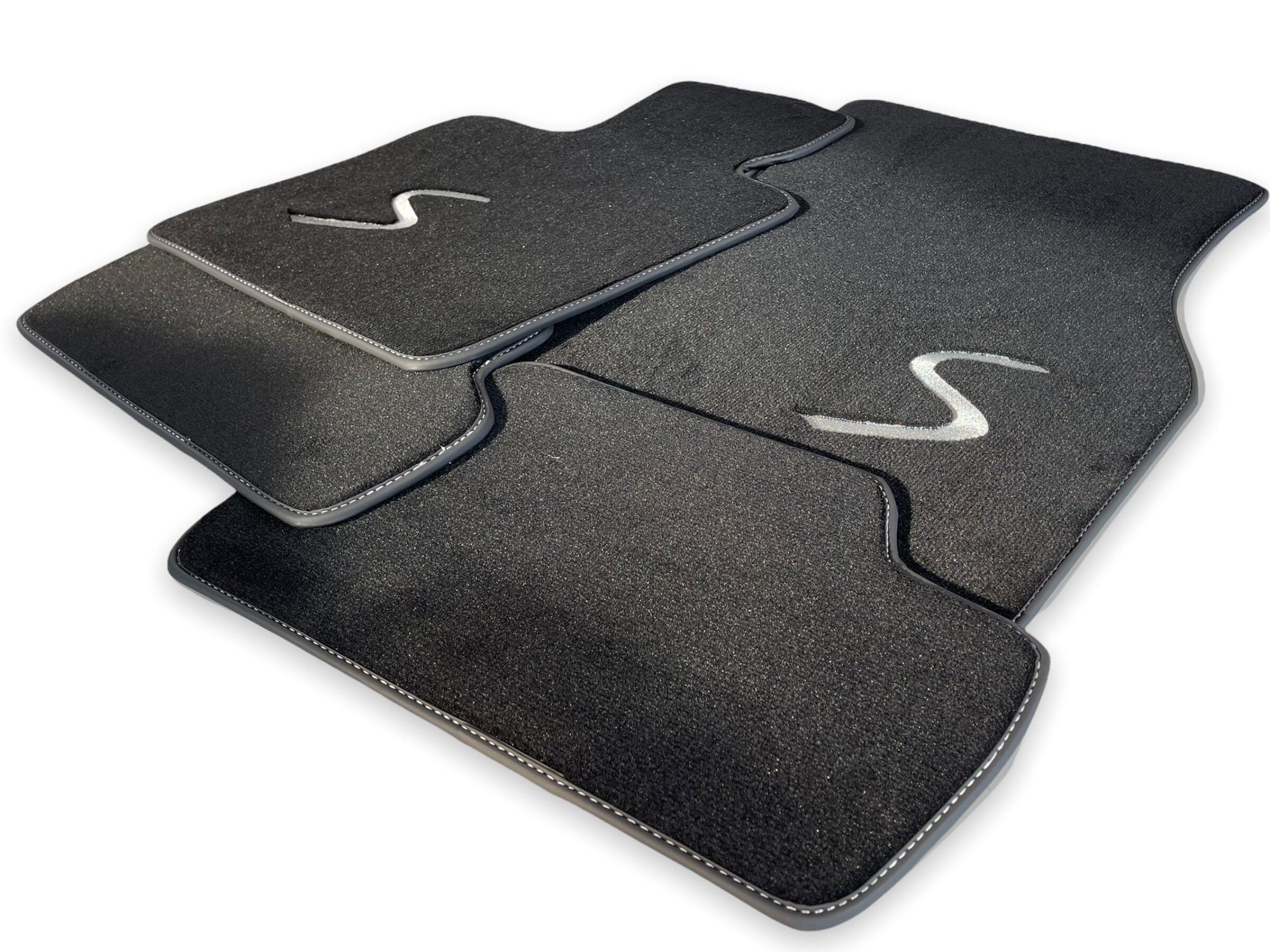 Floor Mats For Mini Cooper S Black AutoWin Premium Brand ( F54 Clubman