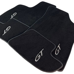 Floor Mats For Bentley Continental GT (2003–2017) Black Color Tailored Carpets ER56 Design Premium Brand Left Hand Drive / Right Hand Drive