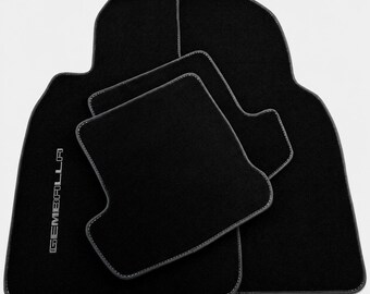 Black Custom Floor Mats for Porsche models: 996 - Bose specifications - Custom
