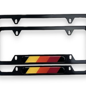 2 pcs License Plate Frames for Cadillac SRX XLR