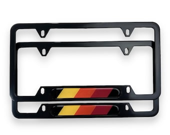 License Plate Frame for Toyota Retro 4x4 TRD Heritage Offroad Tacoma