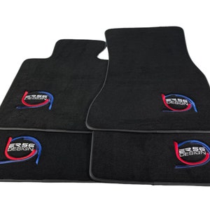 Floor Mats For BMW 3 Series E93 Convertible 2007-2013 Black Color Er56 Design Premium Brand