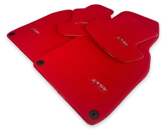 Floor Mats For Porsche 911 997 2004-2013 Year Red / Blue / Gray / Beige / Dark Blue / Black Color ER56 Design Premium Brand LHD