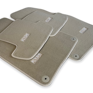 Floor Mats For Porsche 987 Boxster 2005-2012 Year Red / Blue / Gray / Beige / Dark Blue / Black Color ER56 Design Premium Brand LHD