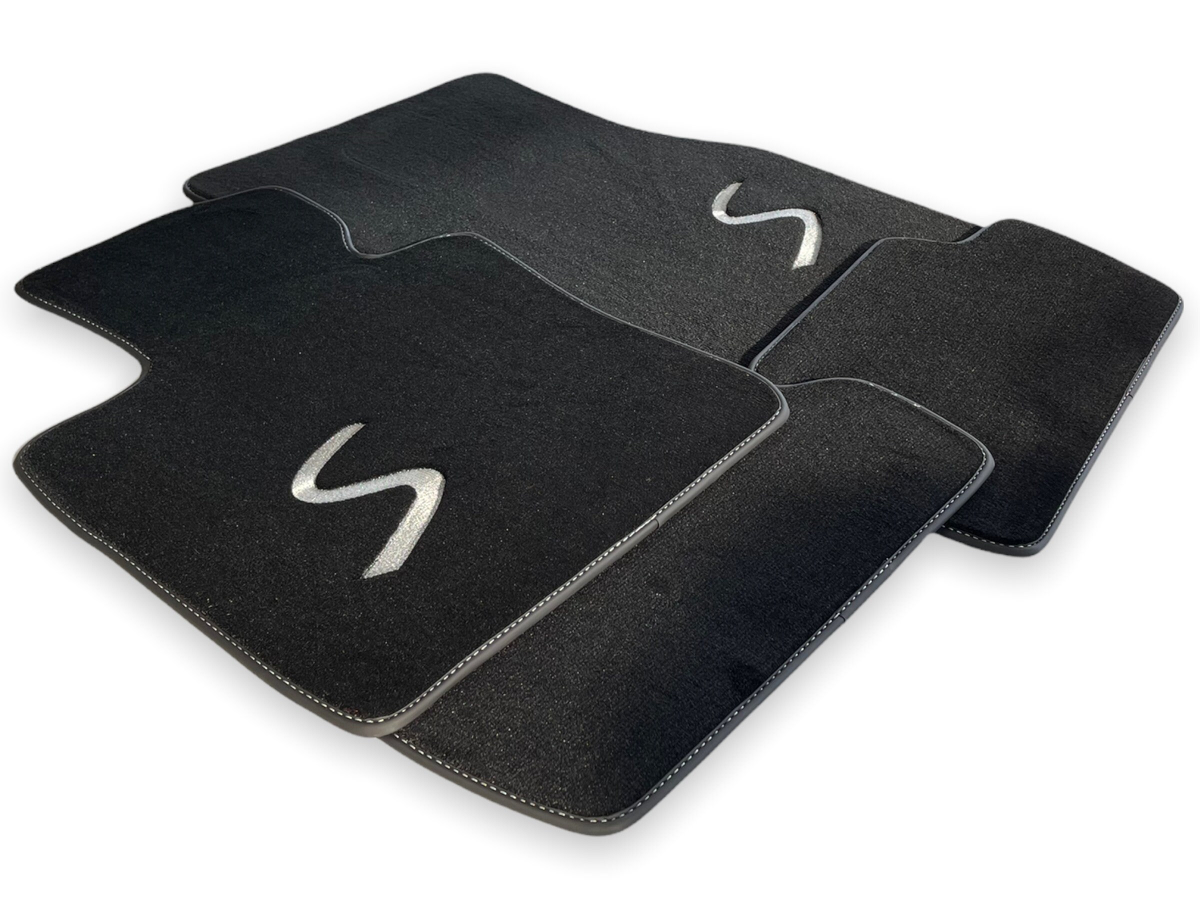 Floor Mats For Mini Cooper S Black AutoWin Premium Brand ( F54 Clubman