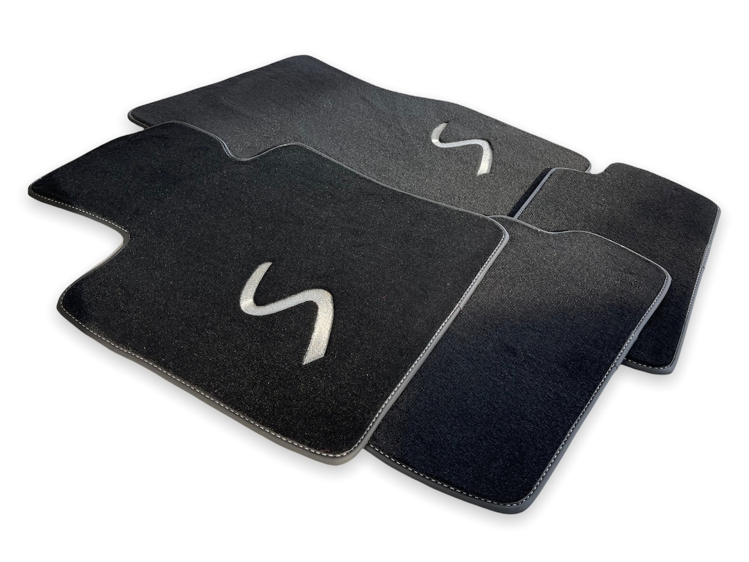 Floor Mats for Mini Cooper S Black Autowin Premium Brand F54 Clubman