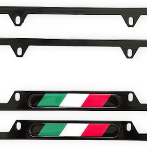 USA Standard License Plate Frame Fits All Lamborghini Models - Gallardo / Huracan / Aventador / Urus / Diablo / Countach / Murcielago