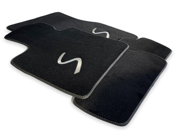 Genuine Mini All Weather Black Rubber Rear Floor Mats For R56 Cooper S JCW