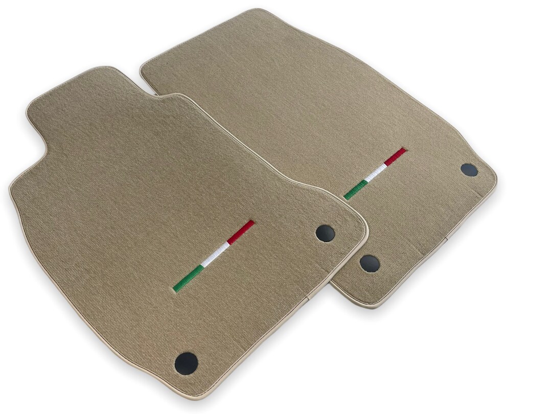 Floor Mats for Maserati Quattroporte 20032012 Beige Carpets IT Edition
