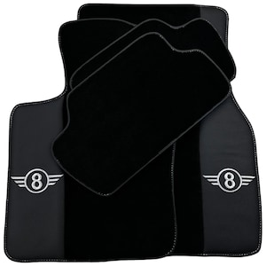 Floor Mats For Mini 8 Edition Cooper S AutoWin Premium With Leather ( F54 Clubman / R56 / R57 / F55 / F56 / F57 / Countryman R60 / One )