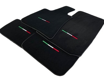 Black Floor Mats For Maserati Ghibli 2013-2022 Autowin Premium Brand