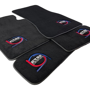 Floor Mats For BMW M3 Series F80 2013-2018 Black Color Er56 Design Premium Brand