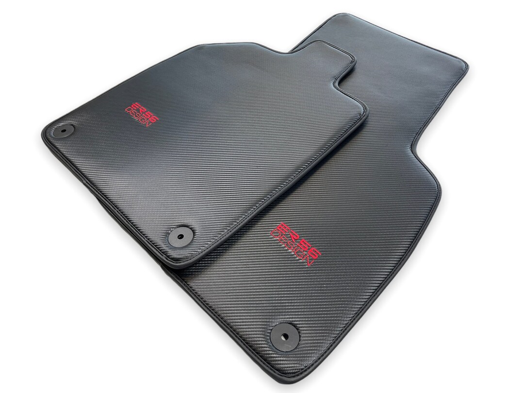 Floor Mats for Audi R8 20162022 Carbon Fiber Color Tailored Carpets ER56 Design Etsy