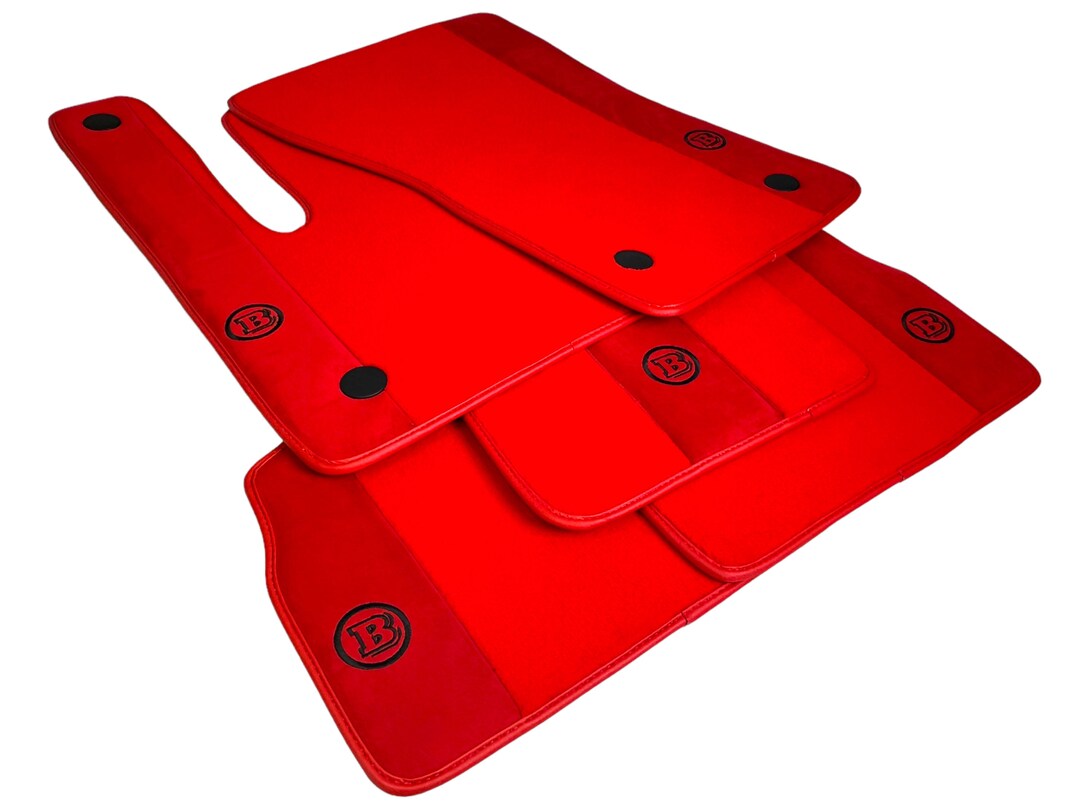 Red Floor Mats for Mercedes-benz G Class BRABUS 2019-2022 W464 - Etsy