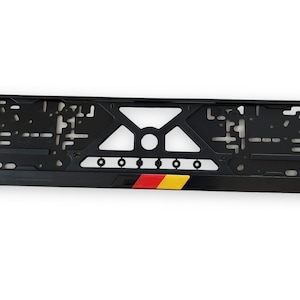 Europa Standaard kentekenplaatframe past op alle Mercedes Benz-klassen A / B / C / E / AMG / S / CL / Cla / Clc / Clk / Cls / G / Gl / Gla / Glc
