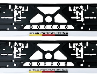 License Plate Frames Europe Standard Fits All AUDI Models A1 A2 A3 A4 A5 A6 A7 A8 Q2 Q3 Q5 Q7 Q8