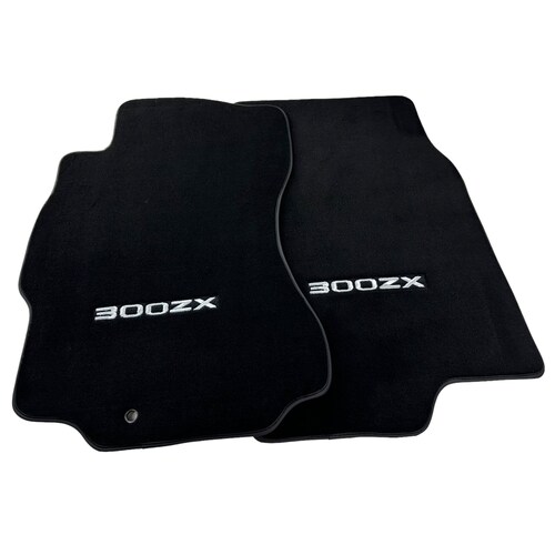 Floor Mats for Nissan 300 ZX - Z32 (1990-1996) Tailored Black