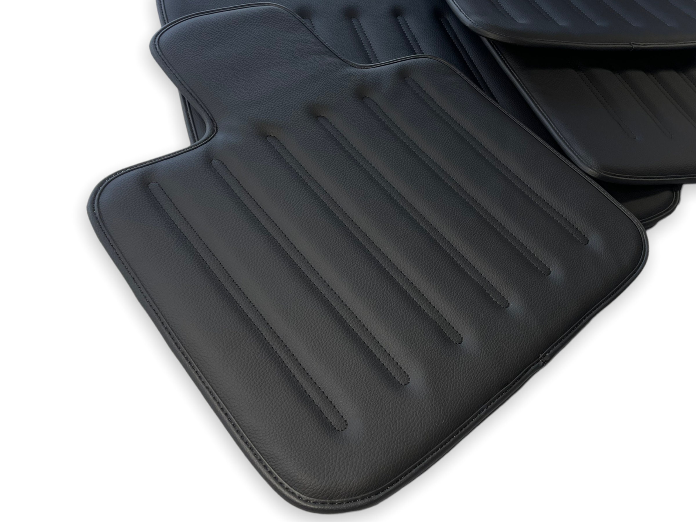 Wraith Table Mat Black Leather Floor Mats for Rolls Royce Black Badge ( Wraith / Shadow ...