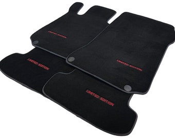 ToughPRO Trunk Mat Compatible with Mercedes Benz C300 2009 Sedan - All Weather Heavy Duty (Made in USA) Black Rubber
