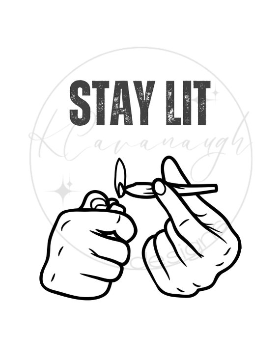 Keep Your Blunt Lit, Roll a Joint, Hand Rolling a Joint, Joint of  Marijuana, Stay Stoned, - Etsy