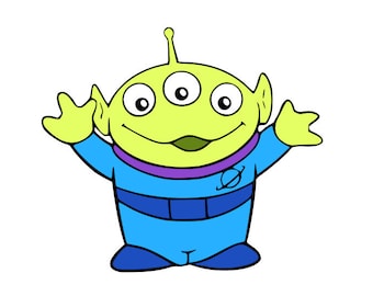 images Toy Story Alien Face Clipart alien toy story etsy