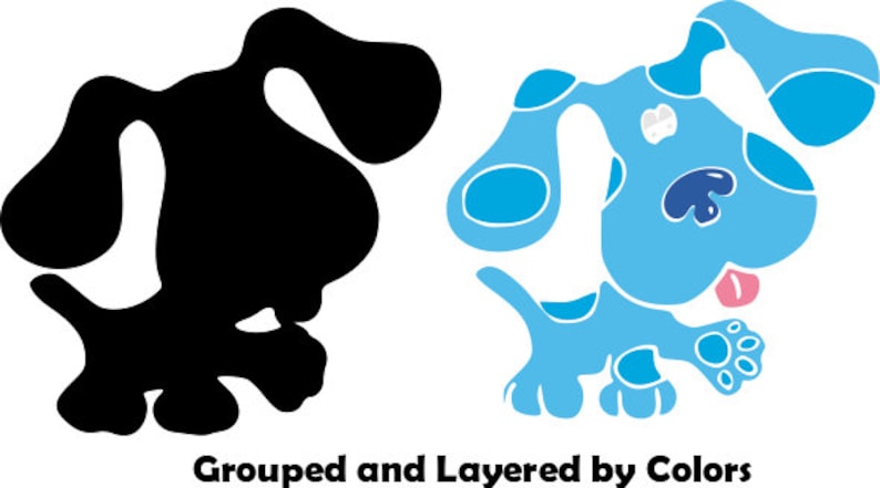 Blues Clues Digital Download All Cutting Machines SVG | Etsy
