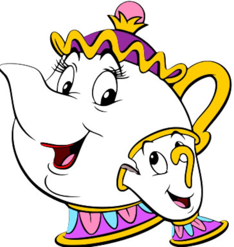disney traditions mrs potts and chip figurine