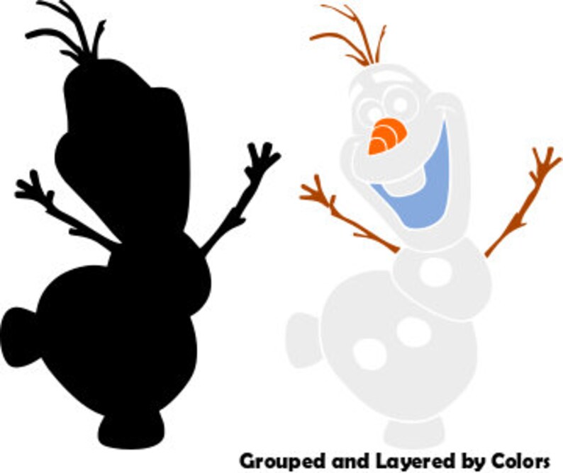 Free Free Olaf Layered Svg 236 SVG PNG EPS DXF File
