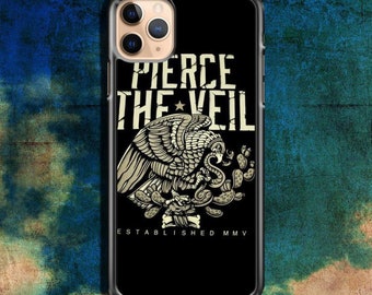 Pierce The Veil Iphone Case Etsy - pierce the veil logo roblox