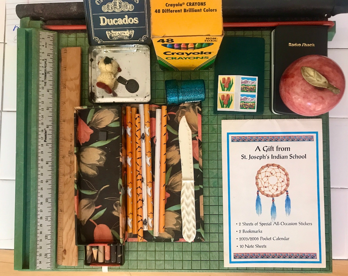 Curated Vintage Office Set 1980s School Supplies Assemblage of Etsy