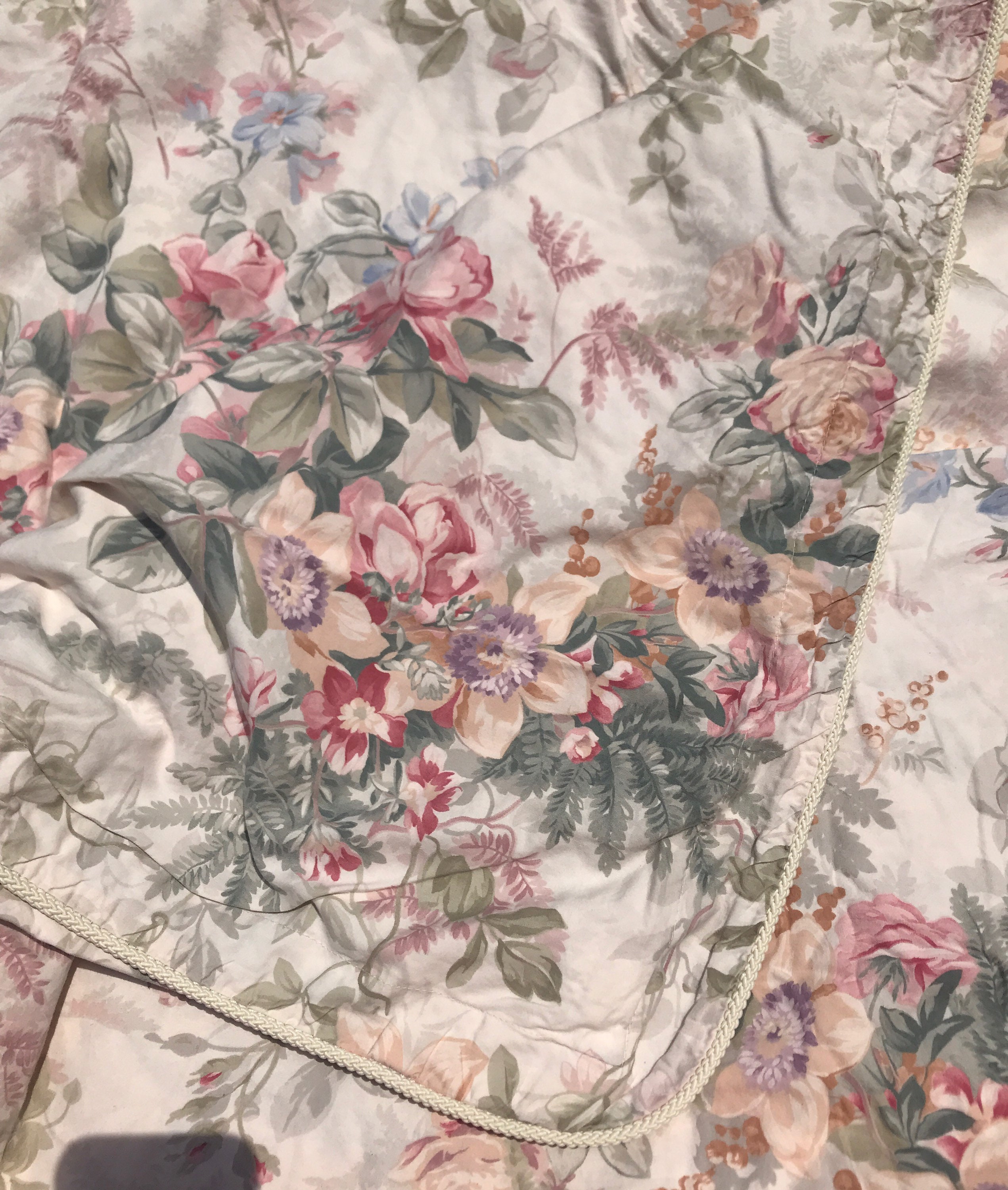Vintage Ralph Lauren Duvet Cover Queen Floral Chintz Floral Bedding - Etsy