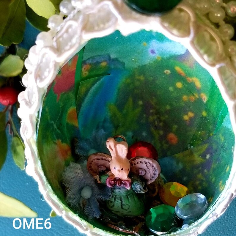 Easter Egg OrnamentBunny OrnamentHappy Easter OrnamentGreen Frog OrnamentPearly Egg OrnamentBunny with Wings Egg ornament Blossom Egg