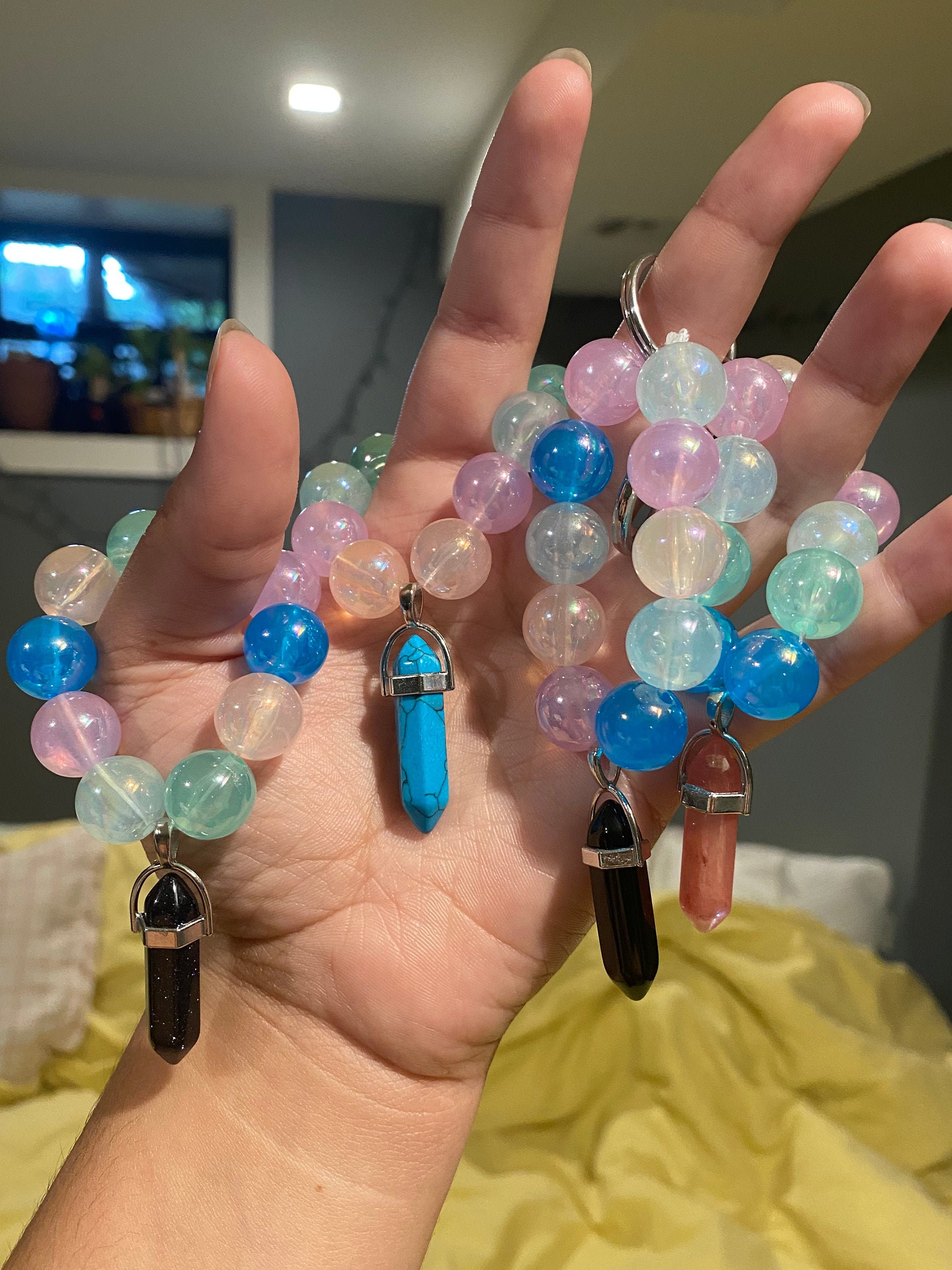 Crystal Keychains Etsy