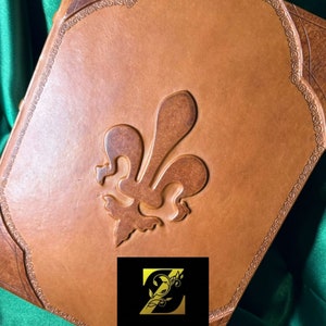 Album arigianale in pelle Fiorenza