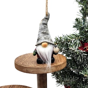 Lucky Woodland Gnome Ornament - Etsy
