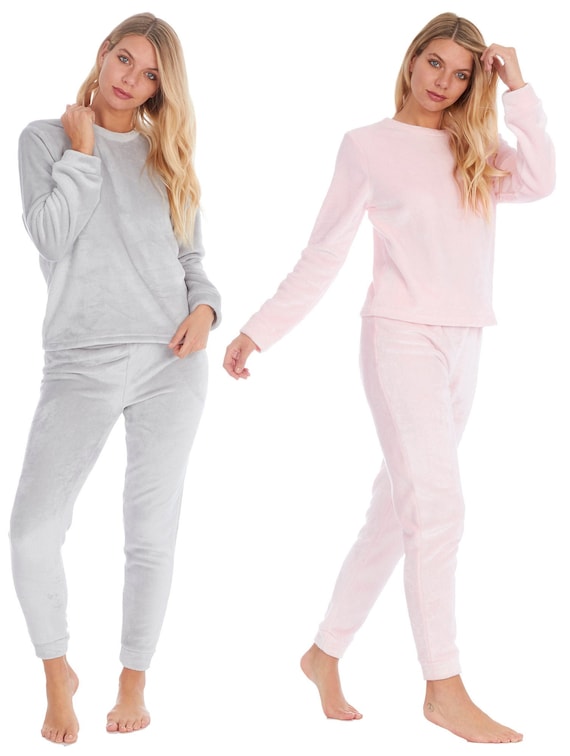soft fleece womens pajamas