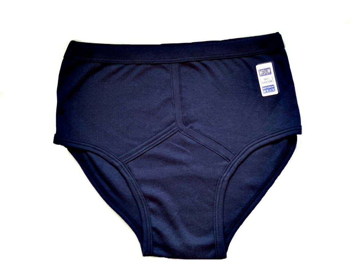 NEW Mens Y Fronts 100 Cotton Interlock Briefs Underwear Small Etsy