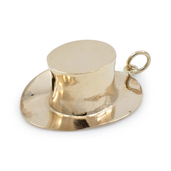 Antique 9ct Gold Hat Charm