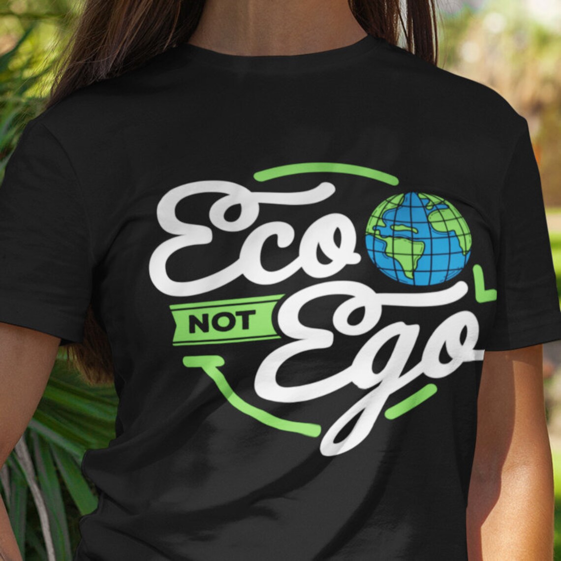 ECO NOT EGO Sustainable Tee Eco Friendly Gift Wrap Certified Etsy