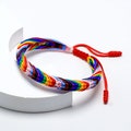 Progress Pride Bracelet, Proud Love Tibetan Wrist Wrap Bracelet, LGBT Stuff Flag, Love LGBTQIA+ Pride, Surfer Bracelet, Boho Rope Bracelet product logo