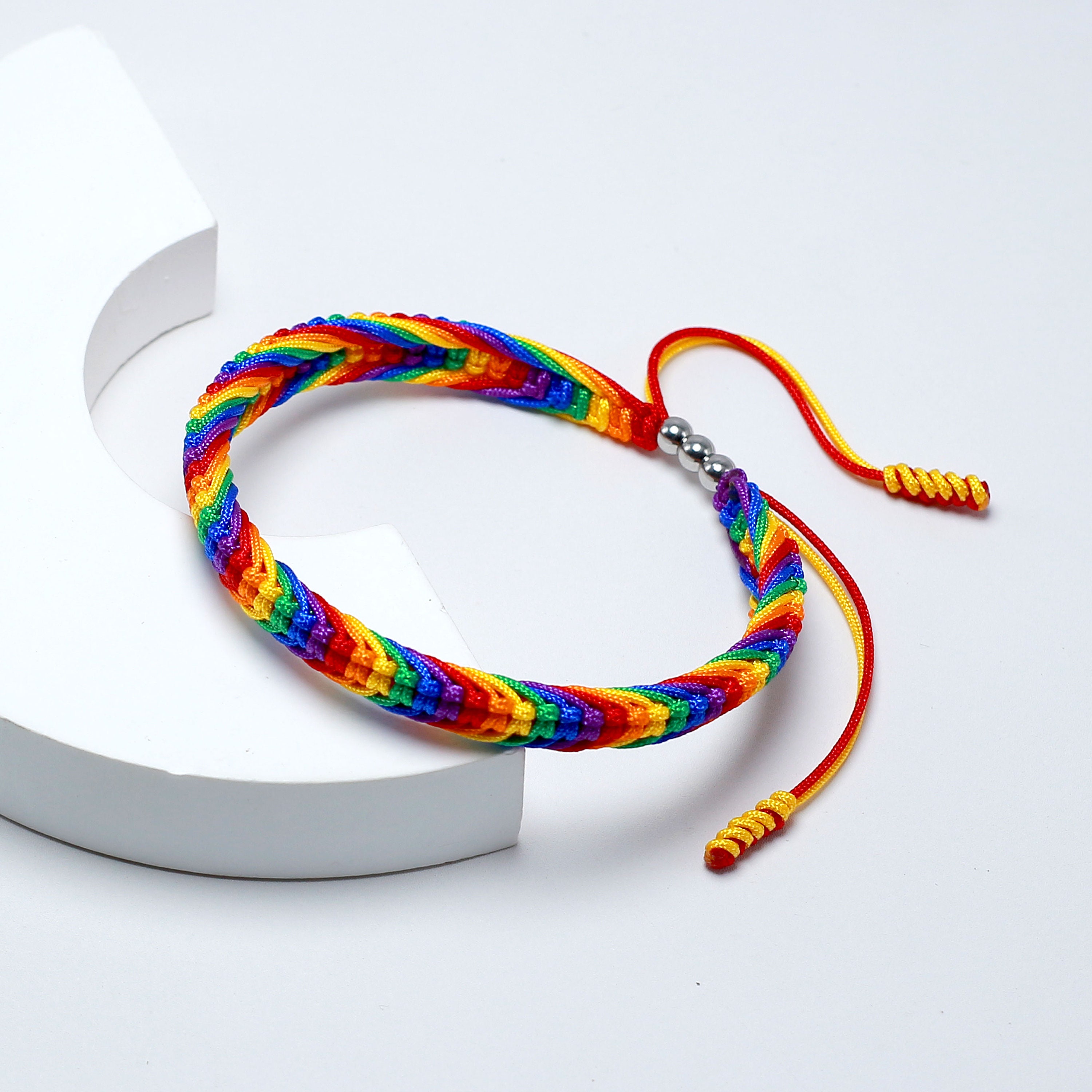 Lgbt Stuff LGBT Pride Bracelet, Proud Love Tibetan Wrist Wrap Bracelet, LGBT Stuff ...