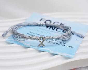 Kinder mit Behinderungen Silberband Awareness String Armband, Armband für eine Sache, Bewusstseinsarmbänder